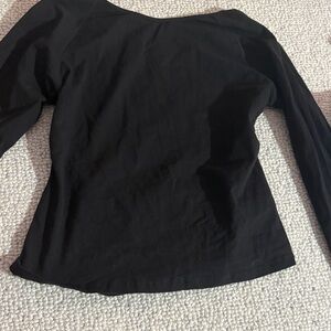 Princess Polly Elegant Black Long Sleeve Top